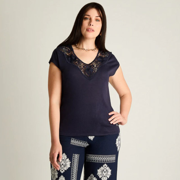 IMP POLERA 107646 C/BROD AZUL