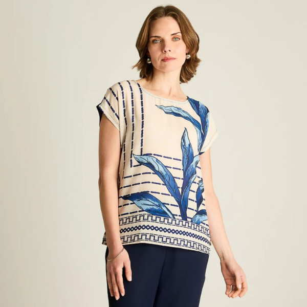 IMP POLERA 107554 PRINT AZUL