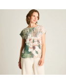 IMP POLERA 107554 PRINT VERDE