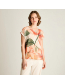 IMP POLERA 107554 PRINT NARANJA