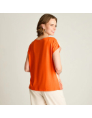 IMP POLERA 107554 PRINT NARANJA