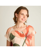 IMP POLERA 107554 PRINT NARANJA