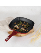 SARTEN P/PARRILLA 28CM ROJO VI 