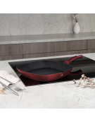 SARTEN P/PARRILLA 28CM ROJO VI 