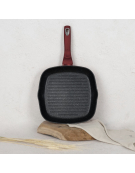 SARTEN P/PARRILLA 28CM ROJO VI 