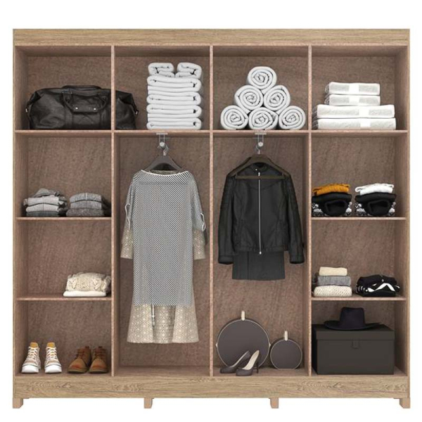 CLOSET 8 PUERTAS WOOD 