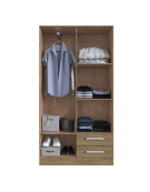 CLOSET 4P 2C CACAU BRILHO 