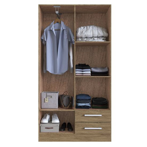 CLOSET 4P 2C CACAU BRILHO 