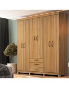 CLOSET 6PUERTAS 3CAJONES IPE 