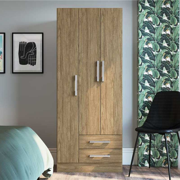 CLOSET 3P 2C CACAU BRILHO 