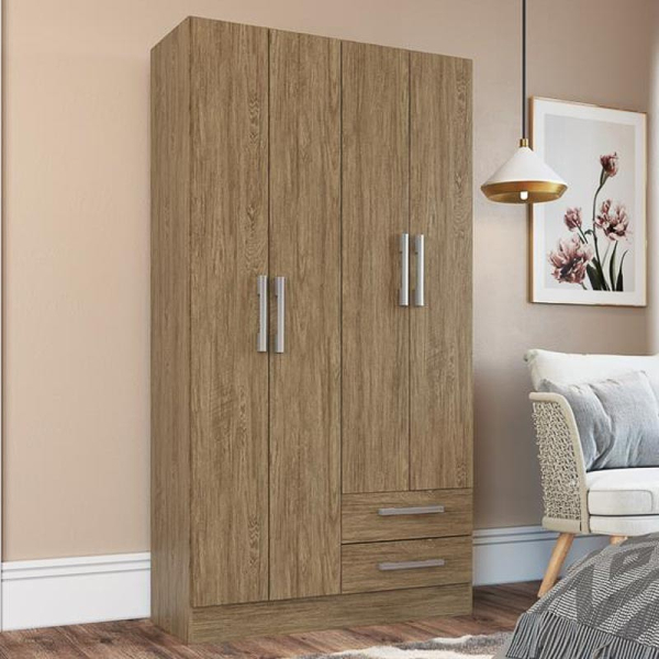 CLOSET 4P 2C CACAU BRILHO 