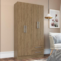 CLOSET 4P 2C CACAU BRILHO 