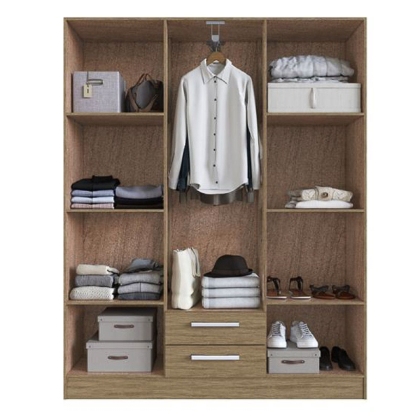CLOSET 6P 2C CACAU BRILHO 