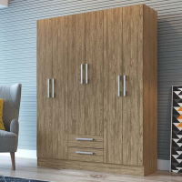 CLOSET 6P 2C CACAU BRILHO 