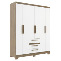CLOSETS 6P 3C WOOD/CRISTALO 