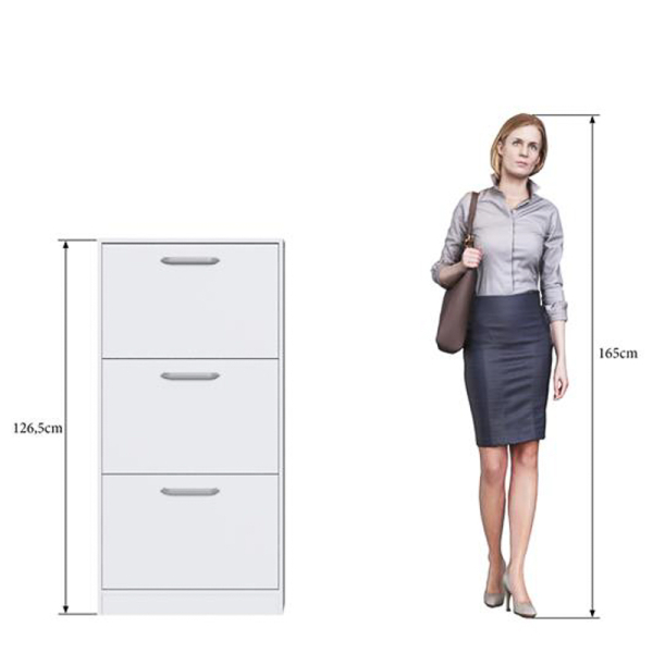 ZAPATERA BRANCO BRILHO 