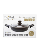 ARROCERA LOMBARDI 26CM NEGRO 