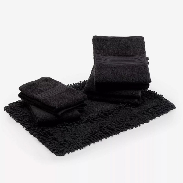 NEW SET TOALLA RN 420GRS NEGRO 