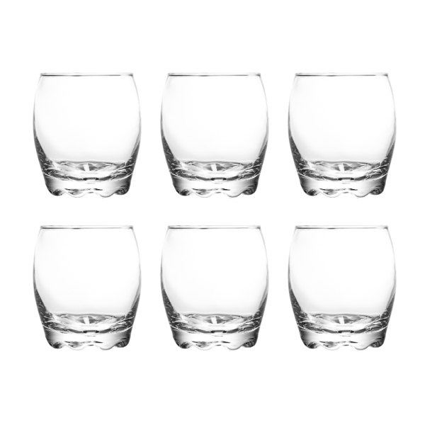 SET 6 VASOS BOSSA CORTO 