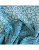 SET TOALLA OLIVIA 2PZ AZUL GRIS 