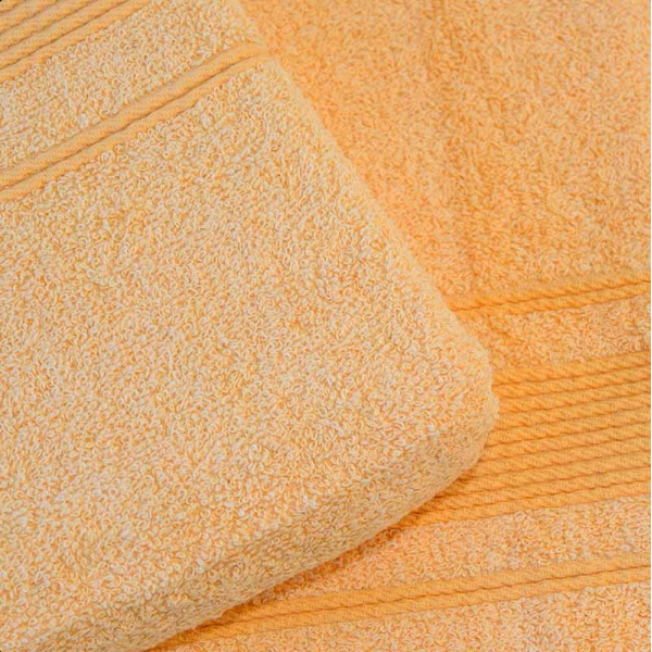 SET TOALLA AURORA 2PZ AMARILLO 