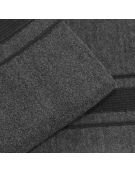 SET TOALLA AURORA 2PZ GRIS OSCURO 