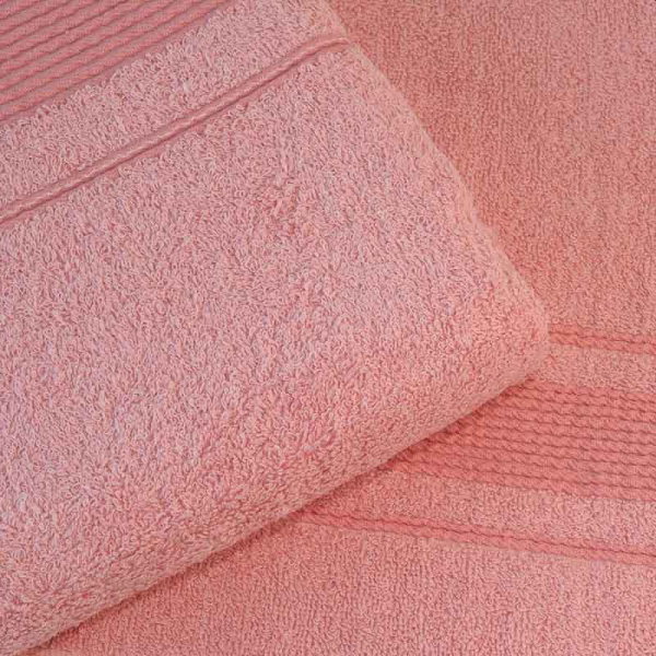 SET TOALLA AURORA 2PZ ROSA VIEJO 