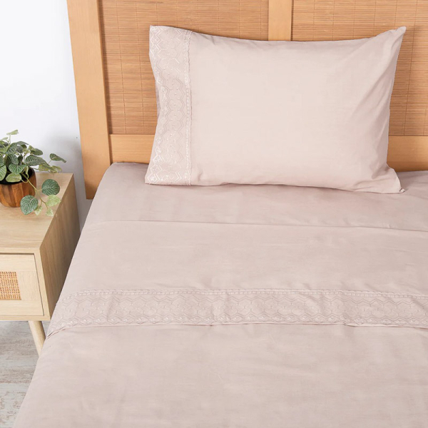 SABANA BRODERIE GEO 1.5P ARENA 