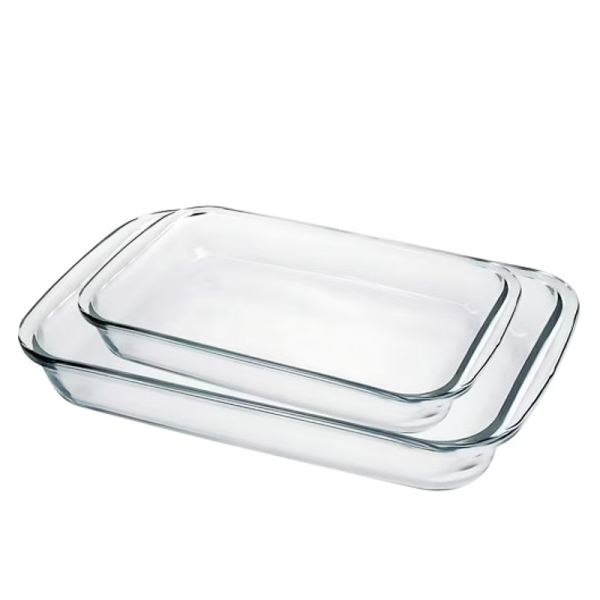 PACK ASADERA RECTANGULAR 2PZ 1.6+2.2L 