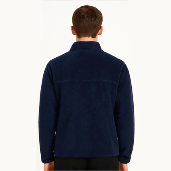 POLERON ESCOLAR SHAGGY AZUL