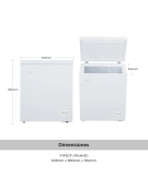 FREEZER HORIZONTAL TCL F145CFW 