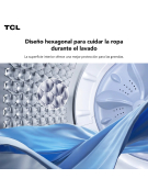 LAVADORA TCL F711TL 11 KG 