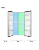 REFRIGERADOR SIDE BY SIDE P650SBG SBS 