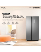 REFRIGERADOR SIDE BY SIDE P650SBG SBS 