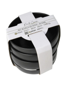 SET 4B SOPA PORTO C.16CM NEGRO 