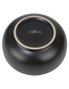 SET 4B SOPA PORTO C.16CM NEGRO 