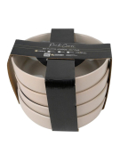 SET 4P HONDO PORTO C.20CM CREMA 