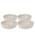 SET 4P HONDO PORTO C.20CM BLANCO 