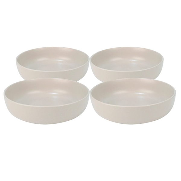 SET 4P HONDO PORTO C.20CM BLANCO 