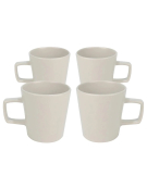 SET 4 MUGS PORTO C.350ML BLANCO 