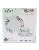 SET VAJILLA DOÑA MARIA 12PZ EVA 