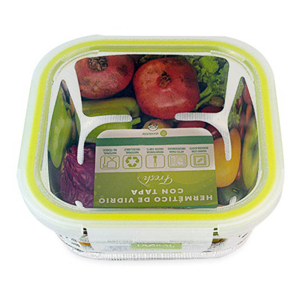 HERMETICO CUADRADO 520ML 