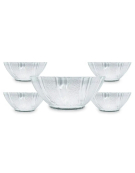 SET ENSALADERA VIDRIO GALAXY 5PZ 