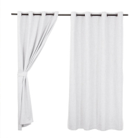 CORTINA BLACK/OUT MINK 2P GRIS PERLA 