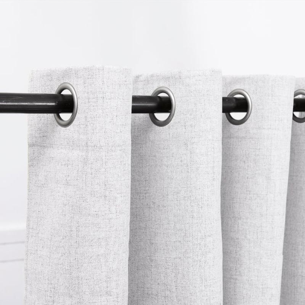 CORTINA BLACK/OUT MINK 2P GRIS PERLA 