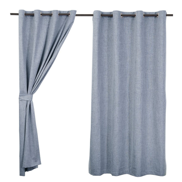 CORTINA BLACK/OUT MINK 2P AZUL 