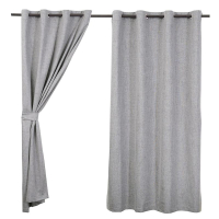 CORTINA BLACK/OUT MINK 2P GRIS OSCURO 