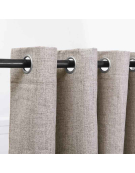 CORTINA BLACK/OUT MINK 2P CAFE 