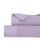 SET 2 TOALLAS ELITE 450GR LILA 