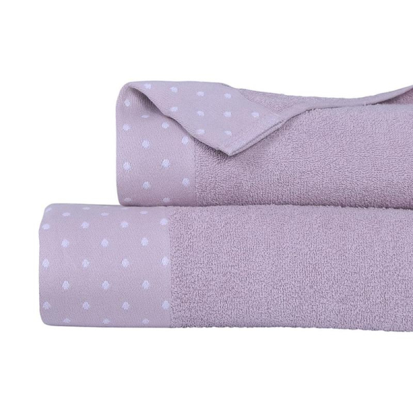 SET 2 TOALLAS ELITE 450GR LILA 